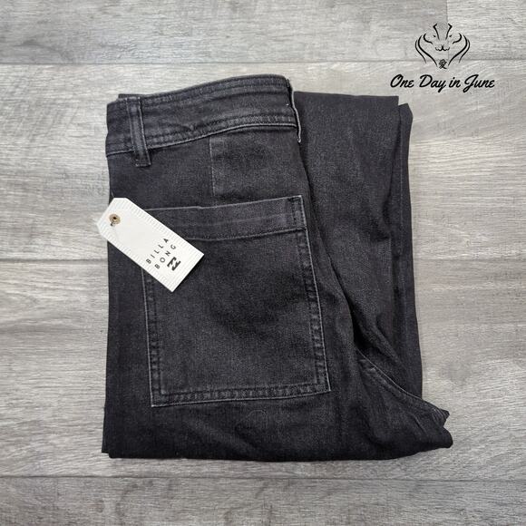 Billabong Black Flare & Wide Leg Jeans - Picture 6 of 6